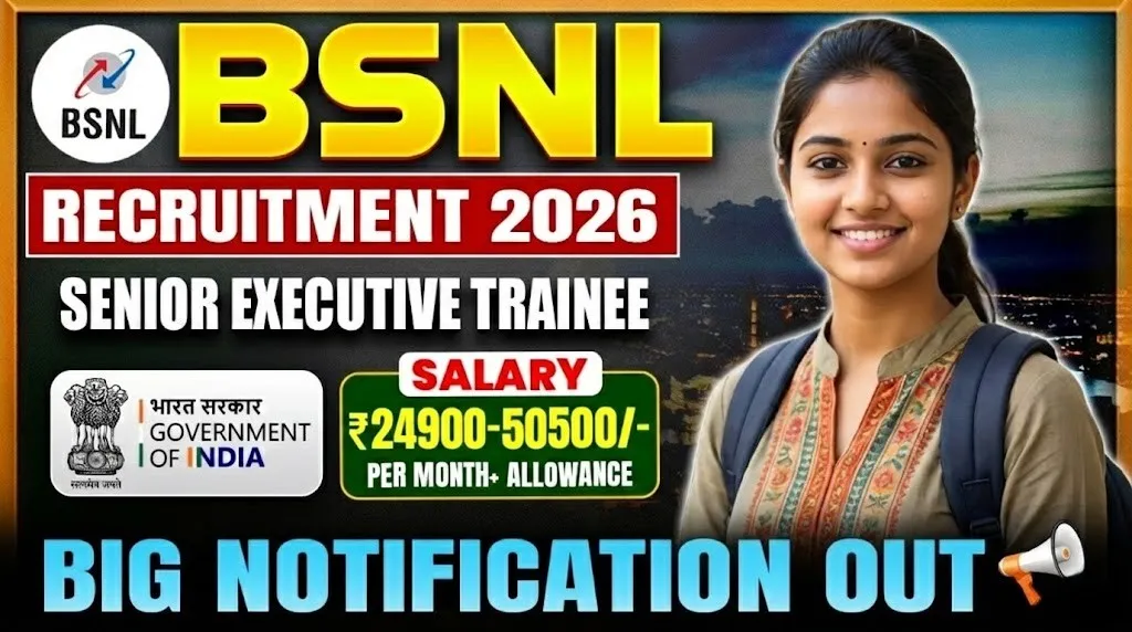 BSNL Recruitment 2026