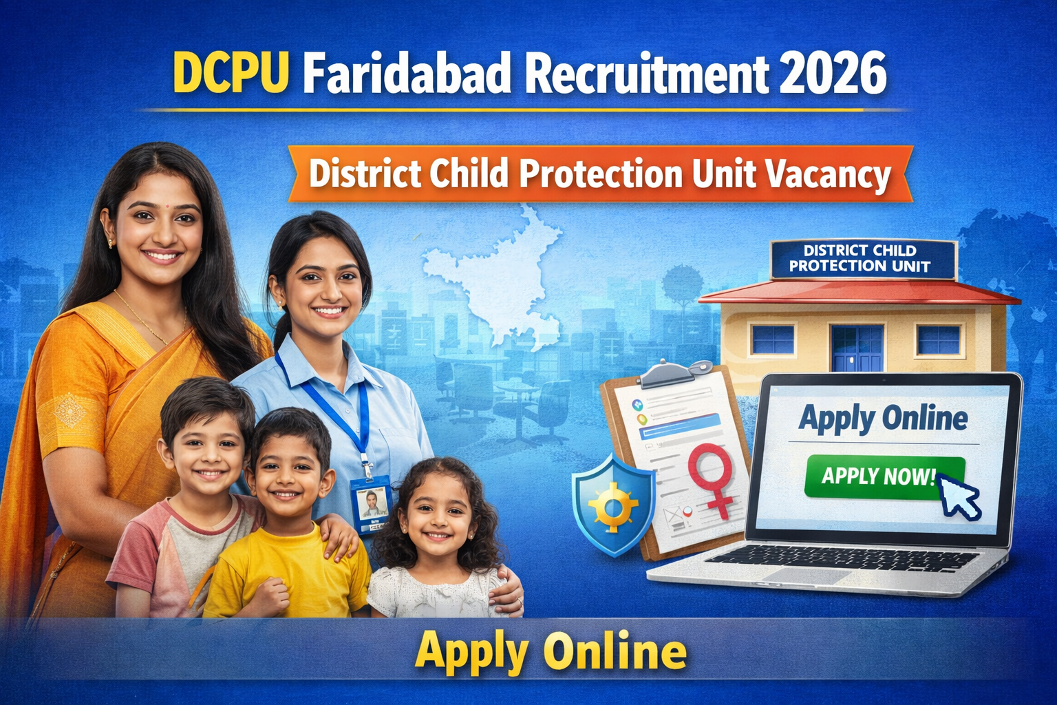DCPU Faridabad Recruitment 2026