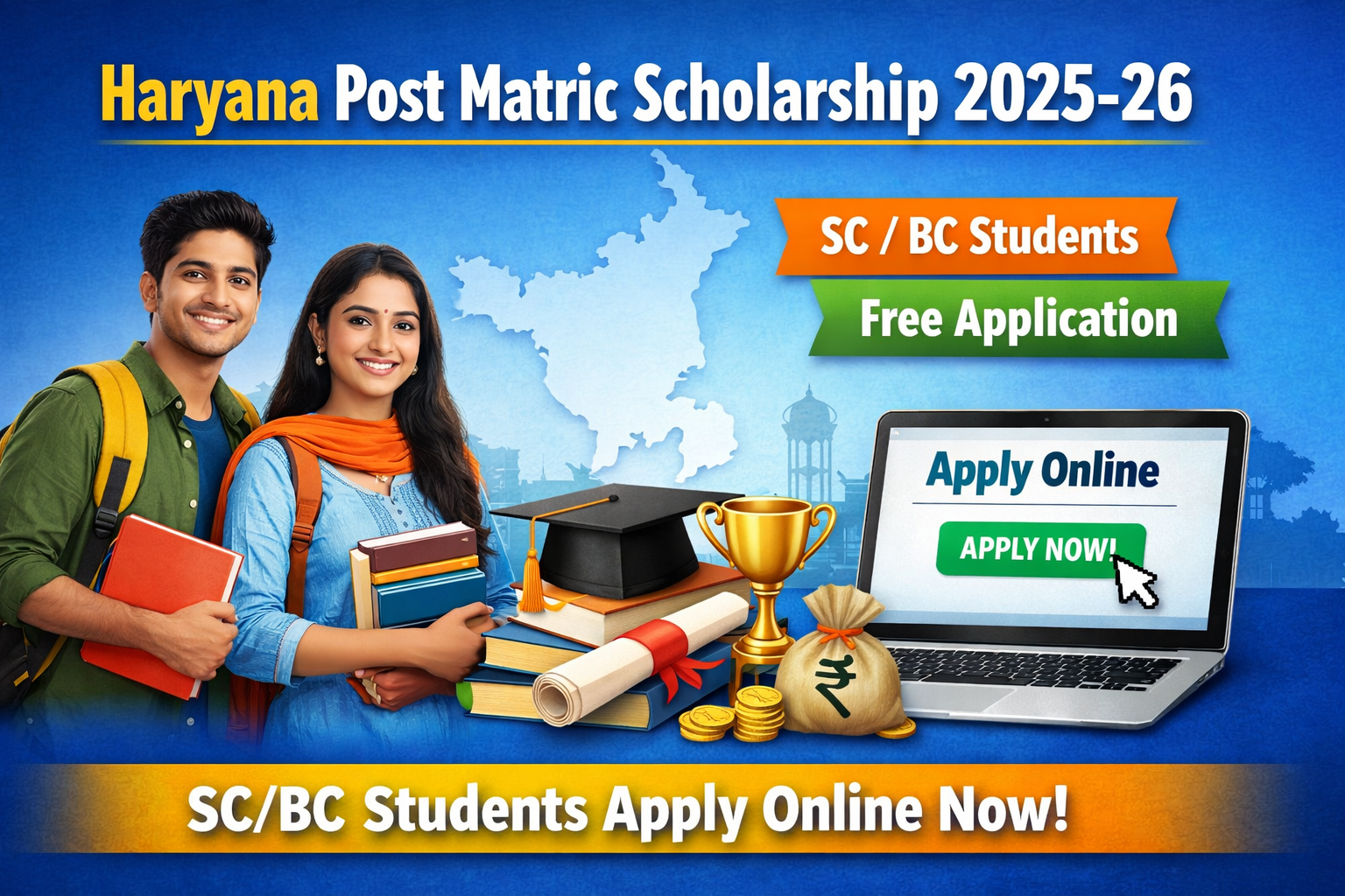 Haryana Post Matric Scholarship 2026